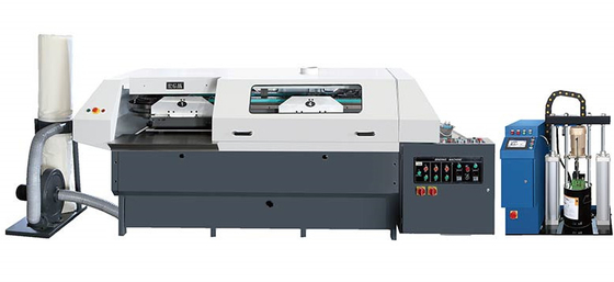 High Speed 4 Clamp PUR Book Binding Machine z automatycznym dostosowaniem i kontrolerem PLC