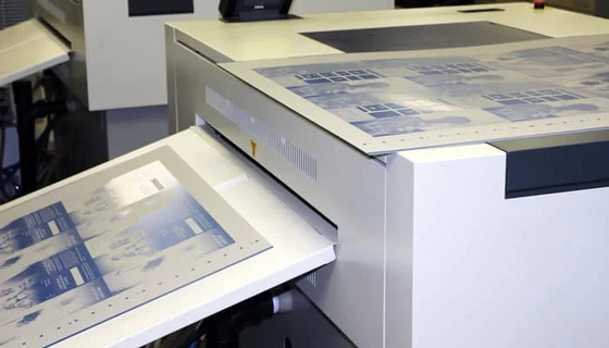 Jednowarstwowa płyta Ctcp UV CTP Konwencjonalna wygodna do druku offsetowego