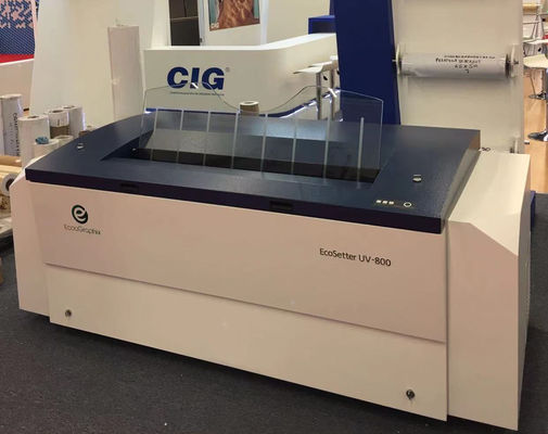 Półautomatyczna zewnętrzna maszyna do naświetlania płyt termicznych CTP z bębnem 2400dpi Thermal CTP Platesetter