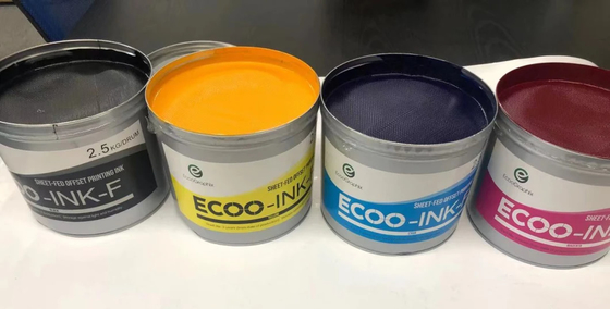 ECOO-INK-D Ekologiczny tusz oparty na oleju z żywicy 13000Rph dla drukarki offsetowej