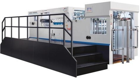 Automatyczna maszyna do sztancowania folii 1080 x 780 mm z usuwaniem odpadów