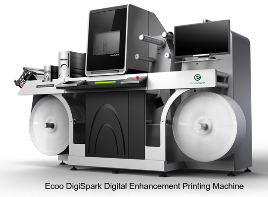 EcooSpark UV Piezo LED Curing Digital Label Printing Machine Zwiększenie wydajności