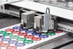 System EcooGraphix VD320 Digital Label Die Cutter High Speed Wielofunkcyjna wykończenie