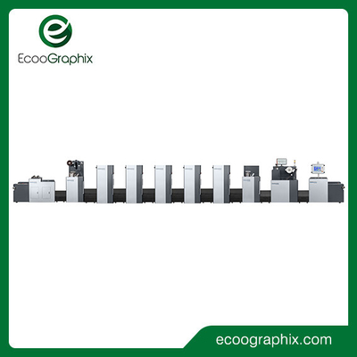 Ecoographix Wielofunkcyjna offsetowa rotacyjna maszyna do drukowania etykiet 180m/min