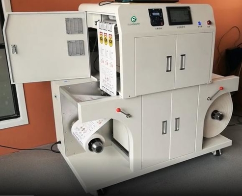 Cyfrowa drukarka etykiet CMYK Technologia LED 1200X2400dpi Szerokość nośnika 304 mm