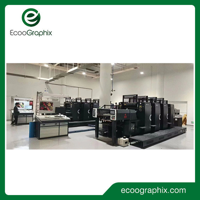 Muliti Kolorowa offsetowa maszyna do druku książek Ecoographix Economic 0,06 - 0,6 mm