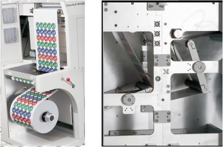 Automatyczna maszyna do drukowania etykiet o szerokości nośnika 320 mm