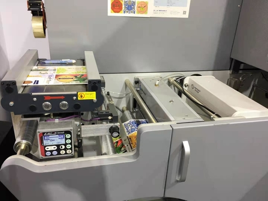 Etykiety Digital Inkjet Printer Press Cold Stamping And Inkjet Varnish Enhancement