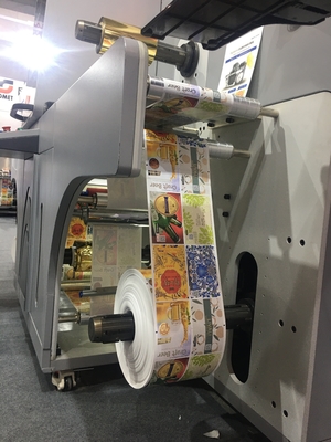 Etykiety Digital Inkjet Printer Press Cold Stamping And Inkjet Varnish Enhancement