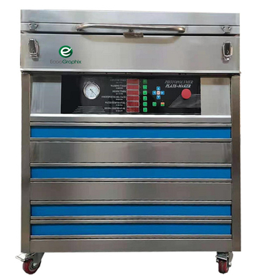 Ecoographix Flexo CTP Washout Machine z lampą UV
