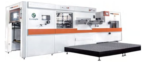 TD800S Kartonowy sprzęt wstępnego tłoczenia z wyciąganiem płaskich łóżek