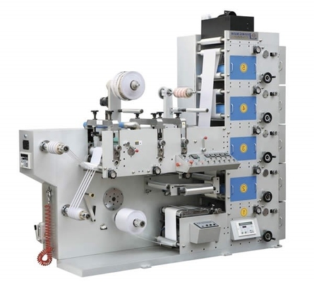 Maszyna do druku etykiet fleksograficznych ZBS 320 310 mm UV Flexo Label Printer