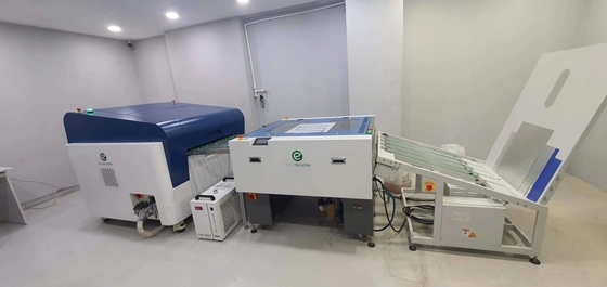 Całkowicie automatyczna maszyna termiczna CTP z 256 kanałowym zawórem laserowym