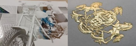 Digital Label Enhancement Foil Stamping And Varnish Finishing Machine (Folii do wytłoczenia etykiet cyfrowych i lakierów)