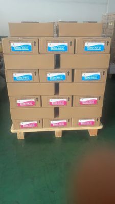 ECOO-INK-F Czerwony atrament do druku offsetowego na bazie rozpuszczalnika o trwałości 3 lat w 1 lub 2,5 kg/puszkę i 6 puszek/karton