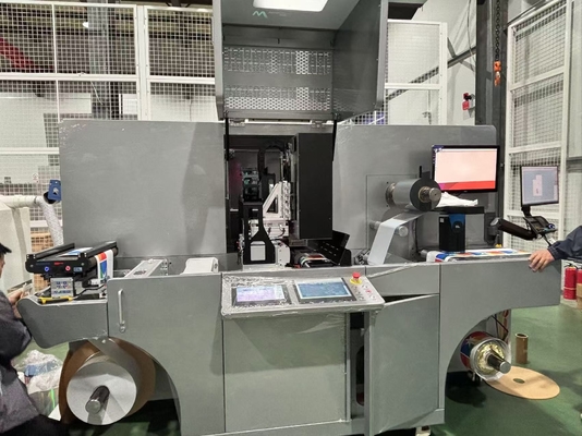 1440*360 Dpi EcooSpark Digital Foil Stamping Label Enhancing Machine