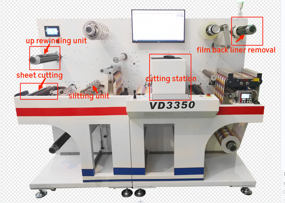 VD3350 Digital Label Die Cutter z cięciem i laminowaniem