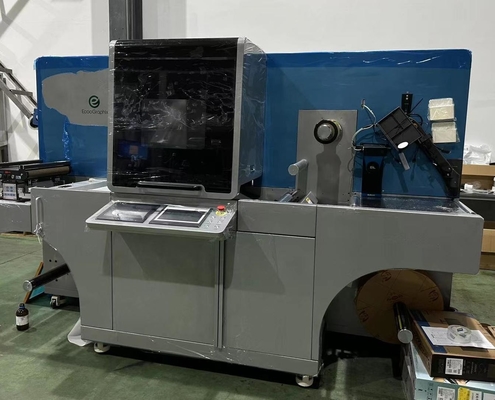 Rolowanie do rolowania folii Stamping And Varnishing Machine Digital Label Enhancement Printer
