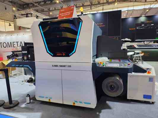 216mm Digital Label UV Press z rozdzielczością 1200*600 dpi i prędkością druku 10m/min - 75m/min