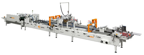 Maszyna do produkcji kartonowych pudełek z maksymalnym rozmiarem papieru L800 * W600mm i maksymalnym rozmiarem pudełka L400 * W300 * H100mm dla gramatury papieru 80-350 g/m²