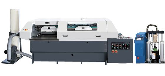 Maszyna do oprawy klejonej 4-zaciskowa z prędkością 2300 egzemplarzy/godzinę i rozmiarem oprawy 450X320mm