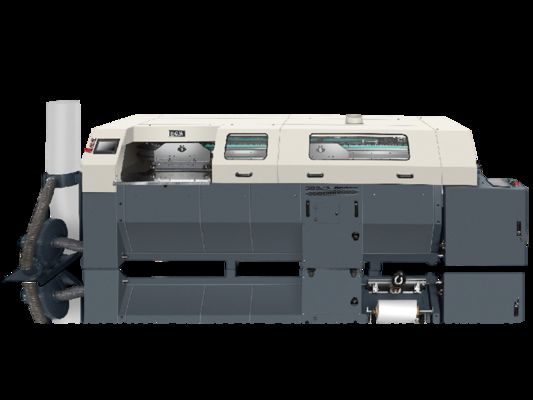 Maszyna do oprawy klejonej 4-zaciskowa z prędkością 2300 egzemplarzy/godzinę i rozmiarem oprawy 450X320mm