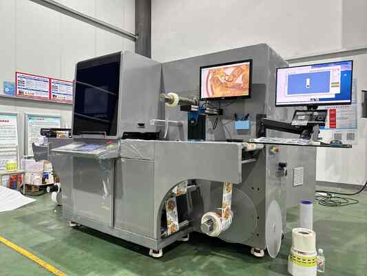 EcooSpark Cyfrowe Wykańczanie Etykiet Drukowanych i Ozdabianie