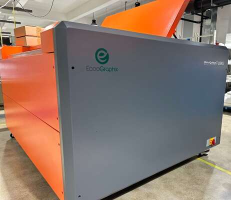 Maszyna do termicznej płyty CTP online B1 VLF z automatycznym ładowaniem do druku offsetowego 1470 x 1180 mm przy 25 płytach na godzinę