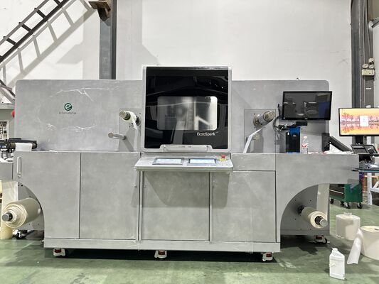 Drukarka cyfrowa atramentowa z UV lakierem do drukowania folii maksymalna prędkość druku 50 m/min dla ozdoby etykiet