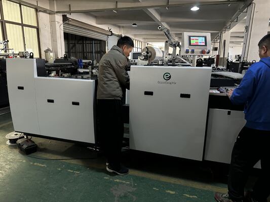 Półautomatyczny laminator foliowy termiczny do okładki książkowej kartonowej A2