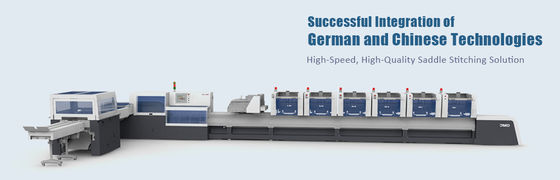 15 Klampy 5000 cykli/h Maszyna do wiązania książek do wyśmienitych torebek papierowych