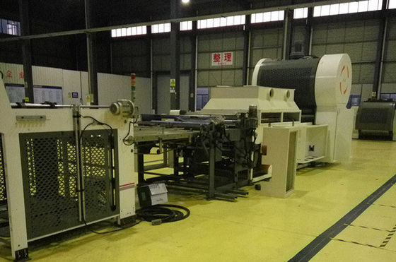 Automatyczny laminator fletów MTM na bazie wody