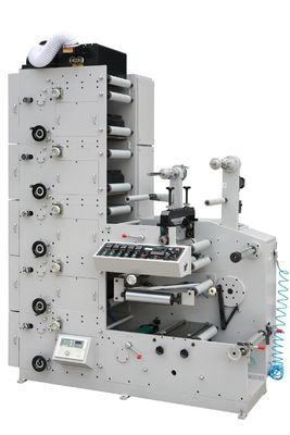 Fleksograficzna drukarka etykiet samoprzylepnych UV 60 m / min