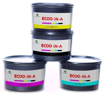 Gotowy do druku offsetowego CMYK 15000rph o wysokim połyskuph