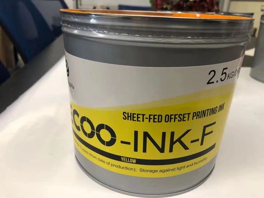 Farby do druku offsetowego CMYK Fast Dry Offset UV 2,5 kg / cynę