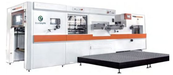 Automatyczna maszyna do sztancowania folii 800x580mm z usuwaniem izolacji