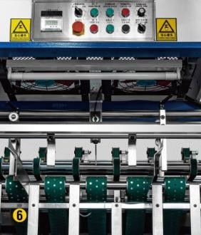 Automatyczna maszyna do laminowania fletów do tektury falistej