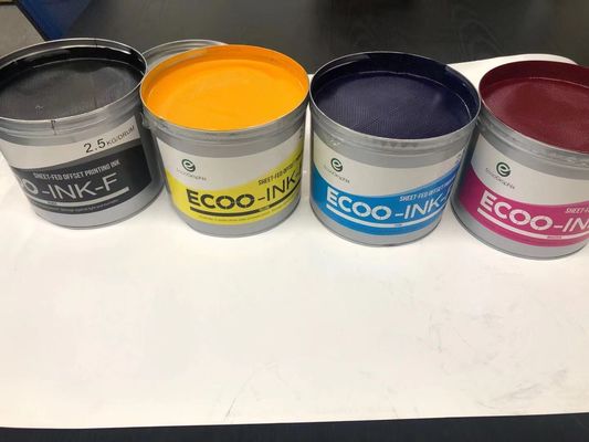 Atrament do druku offsetowego o wysokim połysku bez skóry 1 kg / cyna 11000 rph Atrament do druku UV Przyjazny dla środowiska