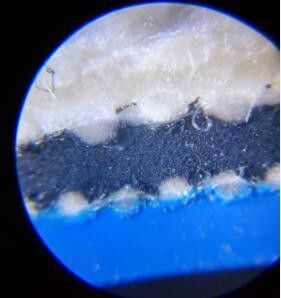 3-warstwowa tkanina 1.7mm Micro Ground Printing gumowy koc