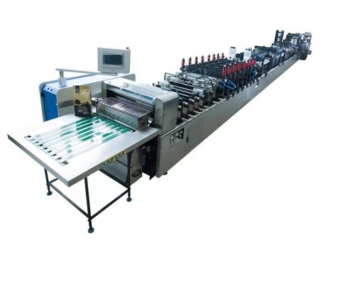 Kwadratowe dno 40szt / H 450GSM Maszyna do produkcji toreb papierowych 9KW