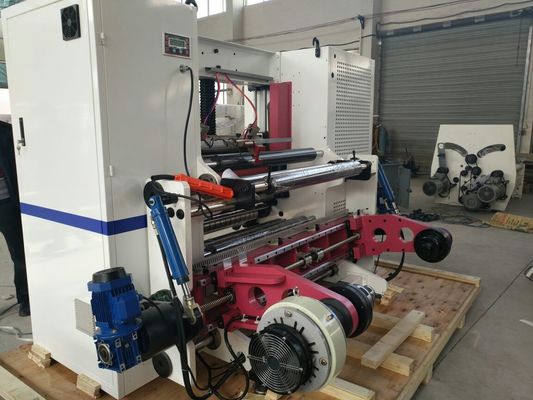 Maszyna do przewijania papieru termicznego z ekranem dotykowym z ładowaniem hydraulicznym