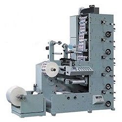 310 mm Szerokość drukowania Fleksograficzna drukarka etykiet UV ze stacją sztancowania