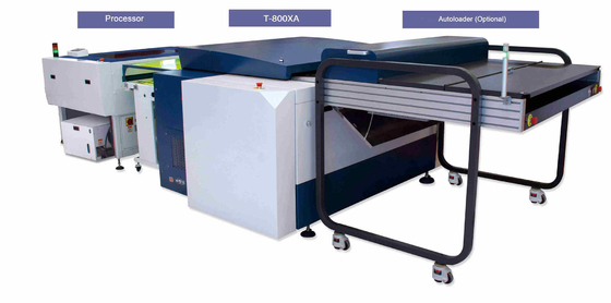 256CH Screen Dot Thermal CTP Plate Machine 2540dpi z autoloaderem
